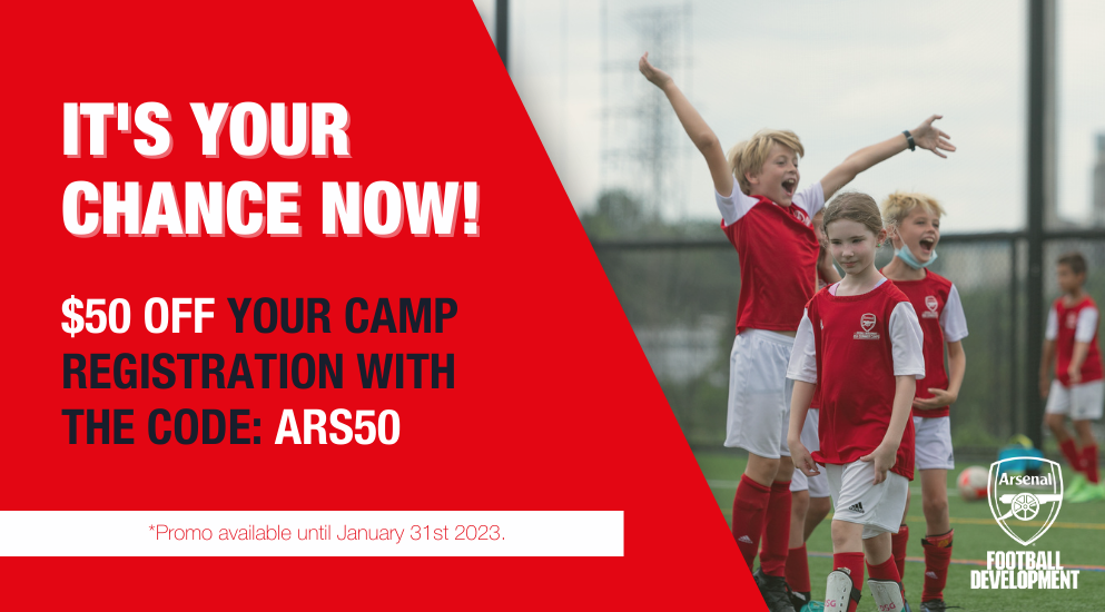 Homepage Arsenal Soccer Camps